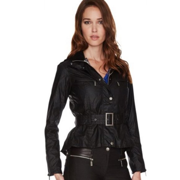 NWT $450 BARBOUR jacket size 0-2 - Picture 2 of 15